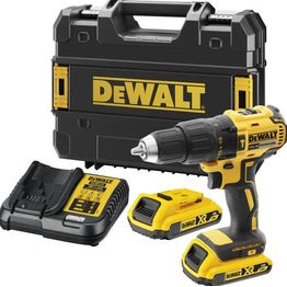 Akkuiskuporakone DeWalt XR DCD778D2T 18V 2x2,0 Ah akuilla + TSTAK