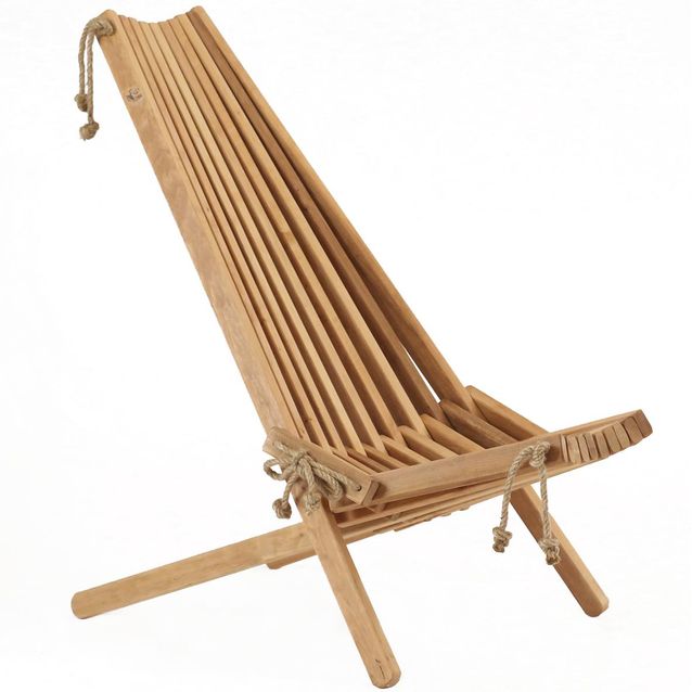 Lepotuoli EcoFurn Ekotuoli tervaleppä teaköljy