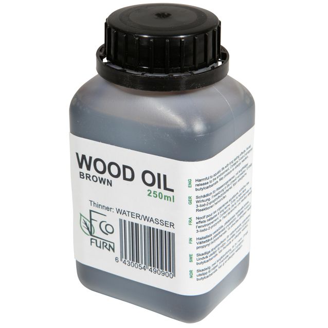 Puuöljy EcoFurn 2,5 dl ruskea