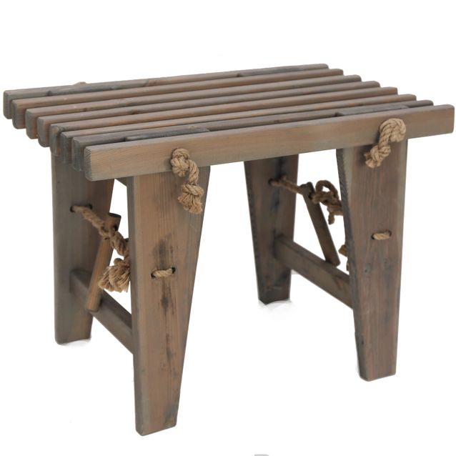 Penkki EcoFurn 60 mänty harmaa