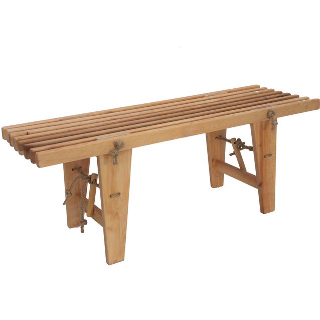 Penkki EcoFurn 120 tervaleppä teaköljy