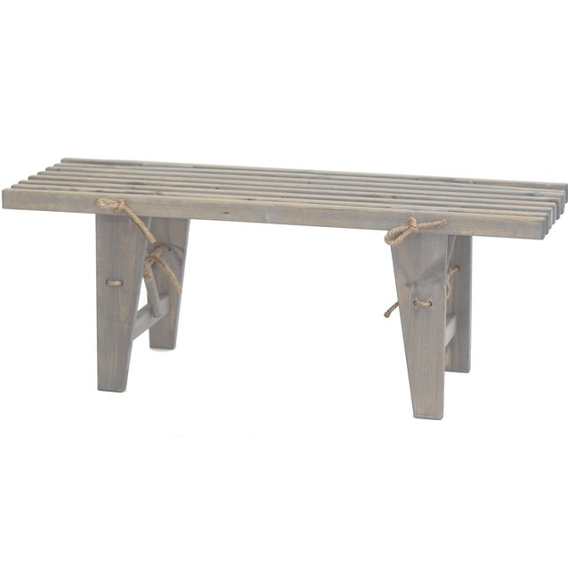 Penkki EcoFurn 120 mänty harmaa