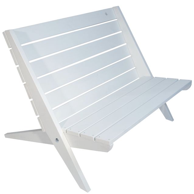 Penkki EcoFurn TuplaGranny mänty kuultovalkoinen