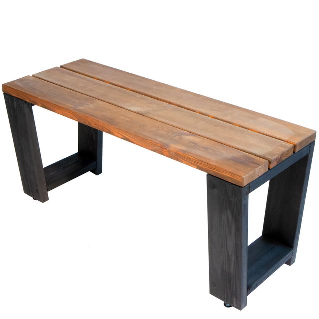 Penkki EcoFurn Jussi 100 musta/ruskea