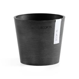 Kukkaruukku Ecopots Amsterdam Mini 13cm tummanharmaa