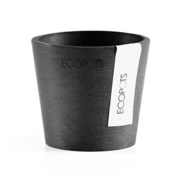 Kukkaruukku Ecopots Amsterdam Mini 8cm tummanharmaa