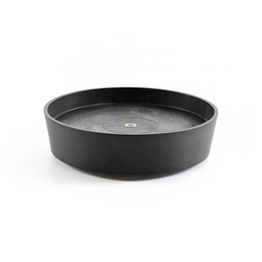 Aluslautanen pyörillä Ecopots Amsterdam 40 tummanharmaa