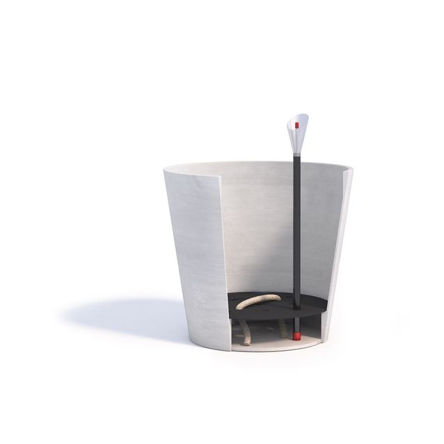 Kastelujärjestelmä Ecopots Amsterdam 30 ruukkuun