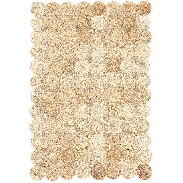 Matto Fanni K Pyörre 160x230 cm luonnonvärinen