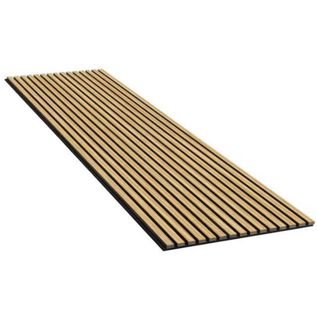 Akustiikkalevy Evella M40, 2400x600mm, tammi, melamiinipintainen