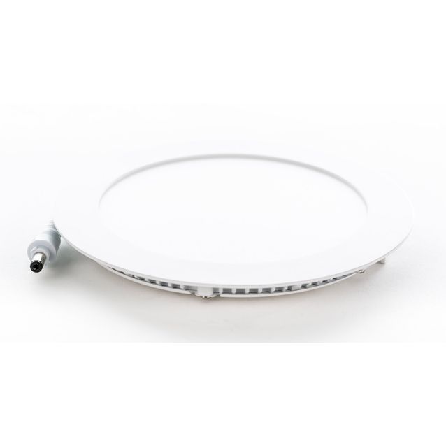 Paneelivalaisin LED Energie Slim Ø170mm 12W 840lm 3500K uppoasennettava sis. liitäntälaiteen valkoinen