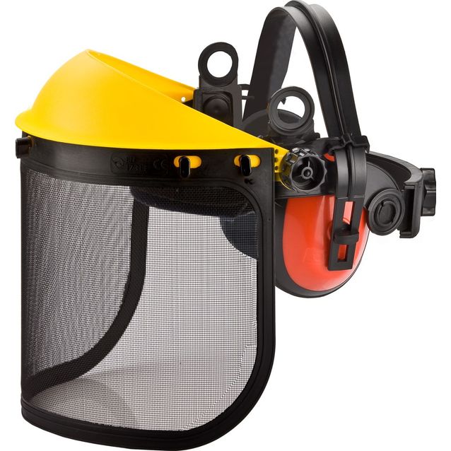 Kasvosuojain kuulosuojaimilla Mag-Pro Garden