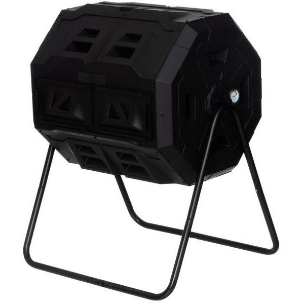 Rumpukompostori Tarmo, 160 L, musta