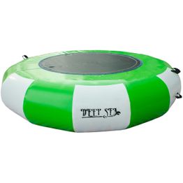 Vesitrampoliini Deep Sea Ø300cm vihreä sähköpumpulla
