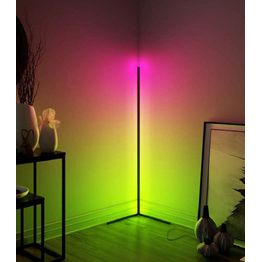 Lattiavalaisin LED Energie 142.5cm RGB+WW 12W 500lm kulmamalli