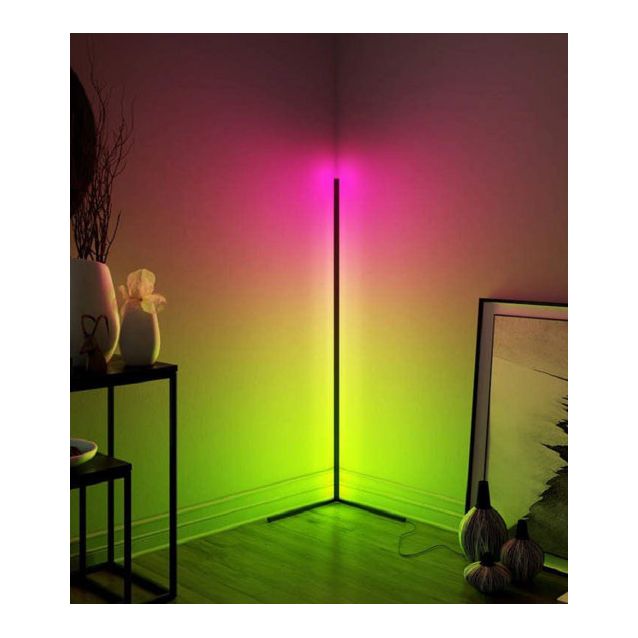 Lattiavalaisin LED Energie 142.5cm RGB+WW 12W 500lm kulmamalli