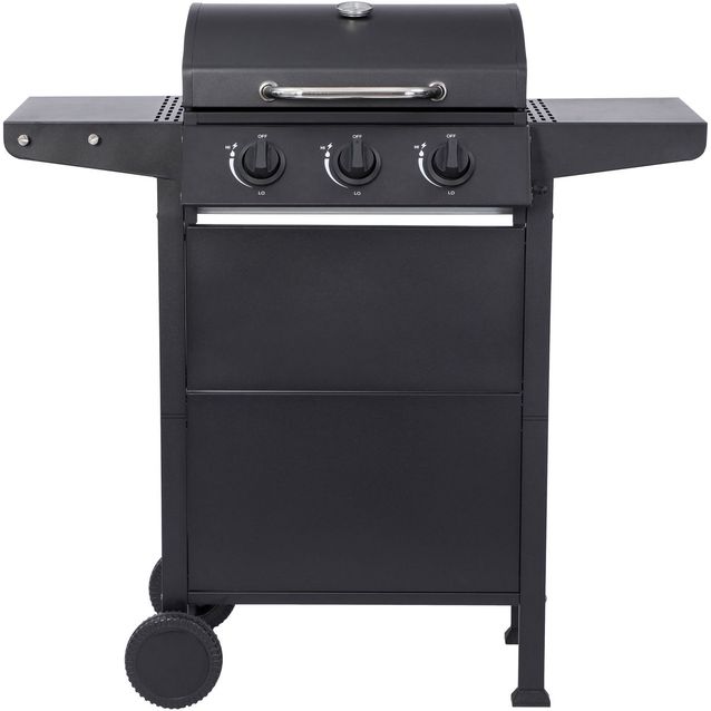 Kaasugrilli Dose Barbeque, 3 poltinta, musta