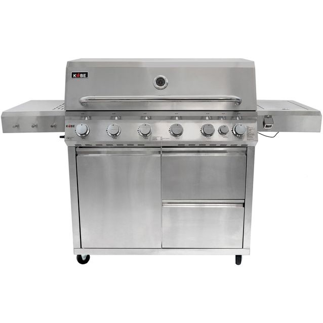 Kaasugrilli Kobe Premium Pre, 6 poltinta, sivukeitin, rst