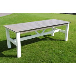 Ruokapöytä Eden Wood Viking, 220x90cm, 6 henkilölle