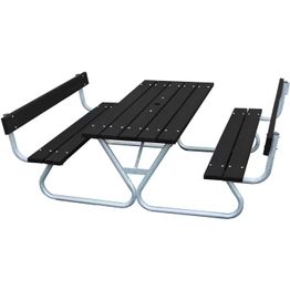 Piknik-pöytäryhmä Eden Wood Robust, 6-8 henkilölle, selkänojalla