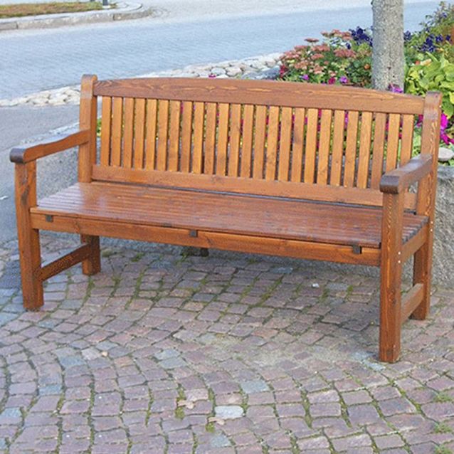 Puutarhapenkki Eden Wood Kattvik, 3-istuttava