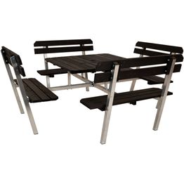 Piknik-pöytäryhmä Eden Wood Quattro, 8 henkilölle