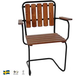 Nojatuoli Eden Wood Wilma, ruskea