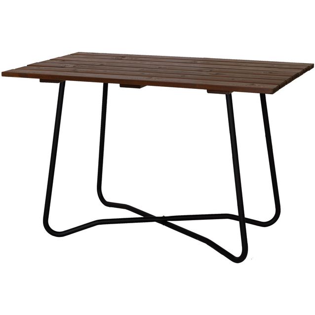 Ruokapöytä Eden Wood Wilma, 120x70cm