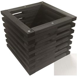 Kukka- ja valokehikko / suojaruukku EcoFurn mänty 