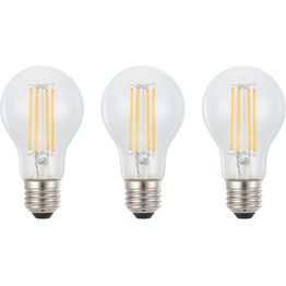 LED-polttimo Eglo E27 A60 2700K kirkas, 3kpl/pkt, eri tehoja