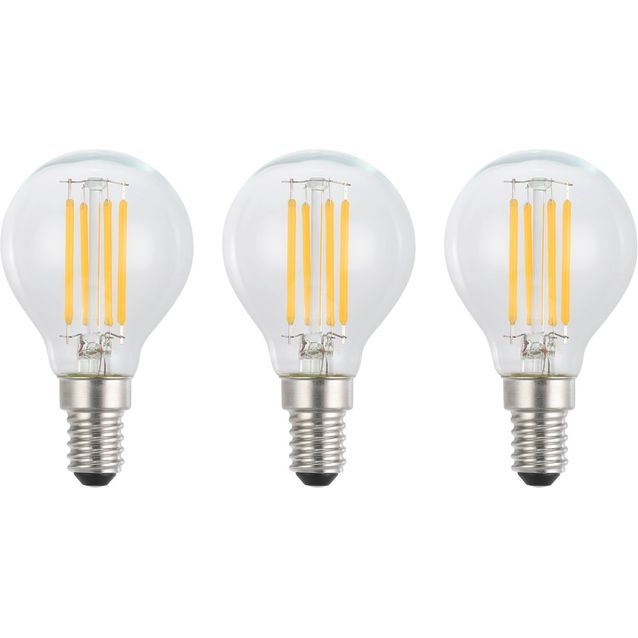 LED-polttimo Eglo E14 G45 4W 2700K 470lm kirkas, 3kpl/pkt