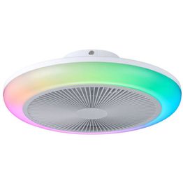 Tuuletinvalaisin Eglo Sayulita RGB Ø46cm, 2700-6500K, IP20