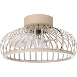 Kattovalaisin tuulettimella Eglo Mogano Ø42.8cm kaukosäädin