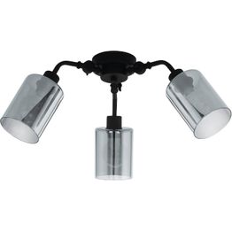 Kattovalaisin Eglo Forestburg 3-osainen musta