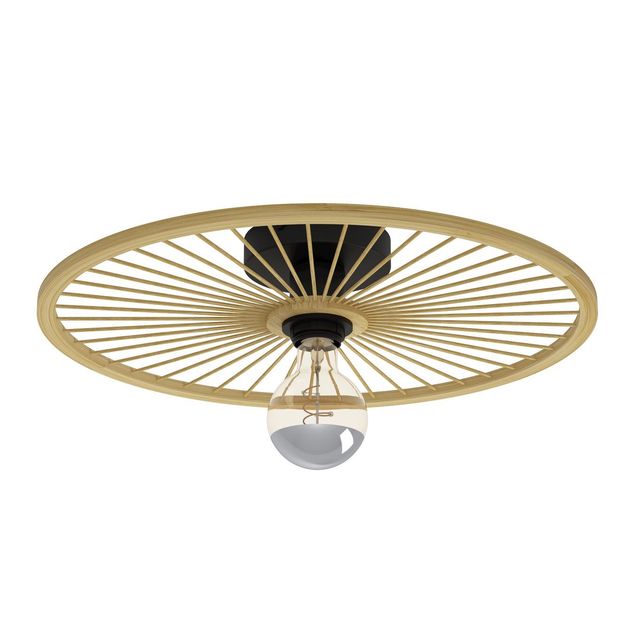 Kattovalaisin Eglo Leominster, Ø45cm, E27, 40W, IP20, bambu