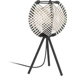 Pöytävalaisin Eglo Waverton musta/valkoinen