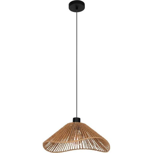 Riippuvalaisin Naturlavister E27 musta/ruskea