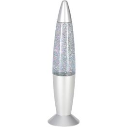 Pöytävalaisin Eglo Glitter 8.5x34.5cm 3W LED RGB IP20 hopea