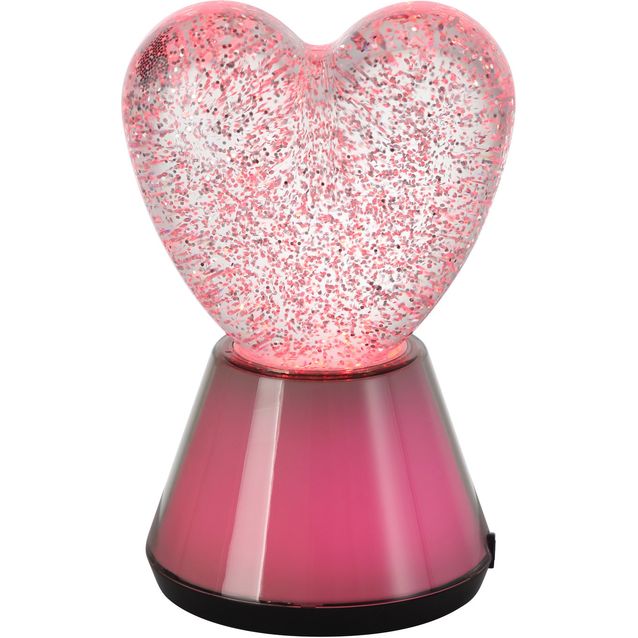 Pöytävalaisin Eglo Glitter 11x16.9cm 3W LED RGB IP20 hopea