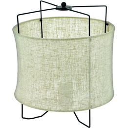 Pöytävalaisin Eglo Zina E27 maks. 40W IP20 musta/pellava
