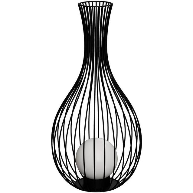 Ulkovalaisin Eglo Fossombrone, musta/valkoinen