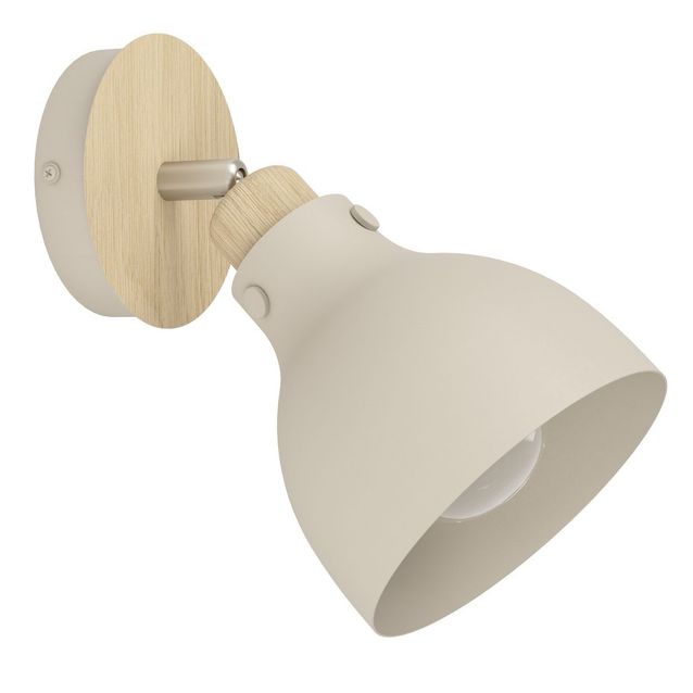 Seinävalaisin Eglo Arrecife, E27, 28W, IP20, hiekka/puu