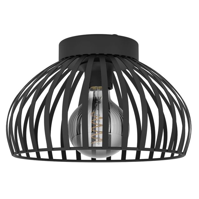 Kattovalaisin Eglo Mogano 3, Ø28cm, E27, 40W, IP20, musta