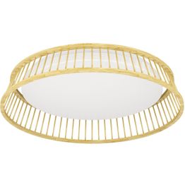 Kattovalaisin Eglo Luppineria, Ø45cm, LED, 20W, IP20, bambu