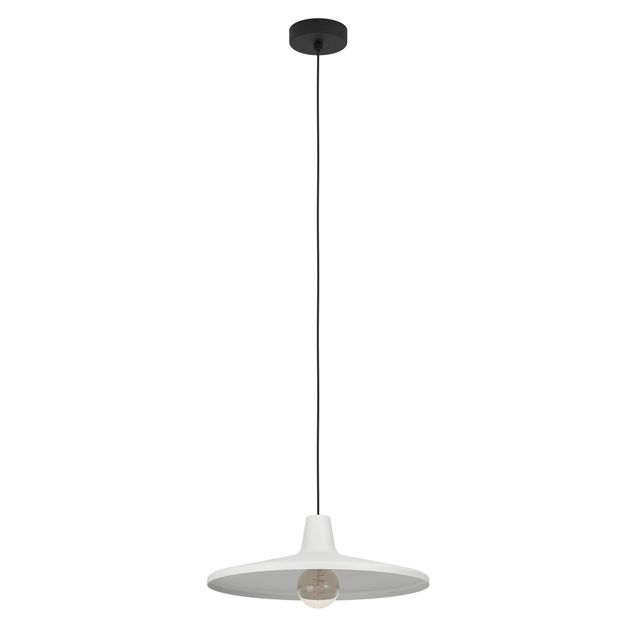 Riippuvalaisin Eglo Miniere, Ø42cm, E27, 40W, IP20, harmaa/musta