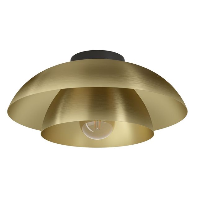 Kattovalaisin Eglo Cenciara, Ø40cm, E27, 40W, IP20, messinki/musta