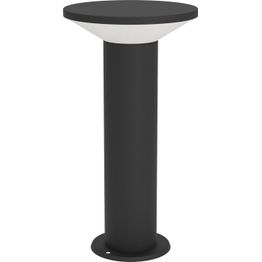 Pylväsvalaisin Eglo Rigosa, IP44, 3000K, musta/valkoinen, eri kokoja