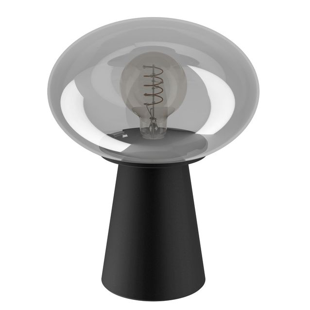 Pöytävalaisin Eglo Madonnina, 32.5cm, E27, 40W, IP20, musta/harmaa