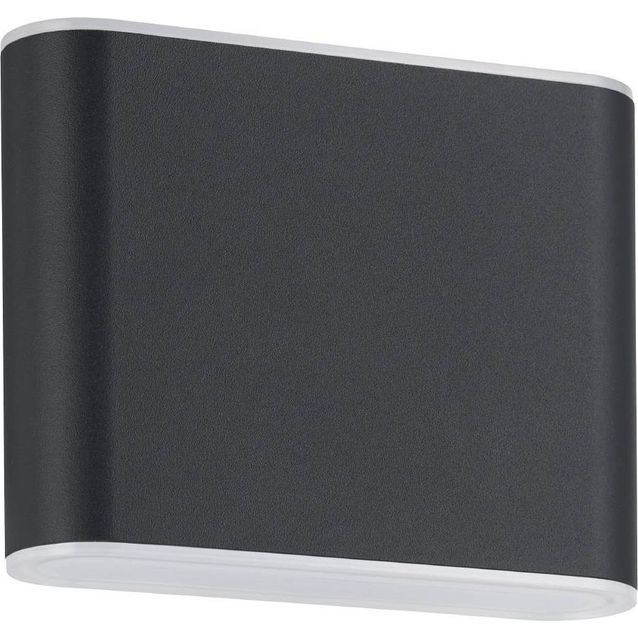 Ulkoseinävalaisin Grutti LED 2x2.9W CCT 11.5cm antrasiitti