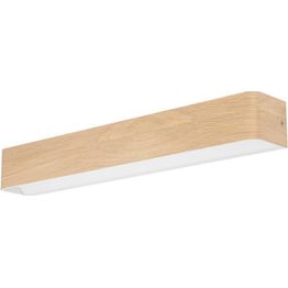 Kylpyhuoneseinävalaisin Eglo Sania 6 LED IP44 puu/valkoinen 